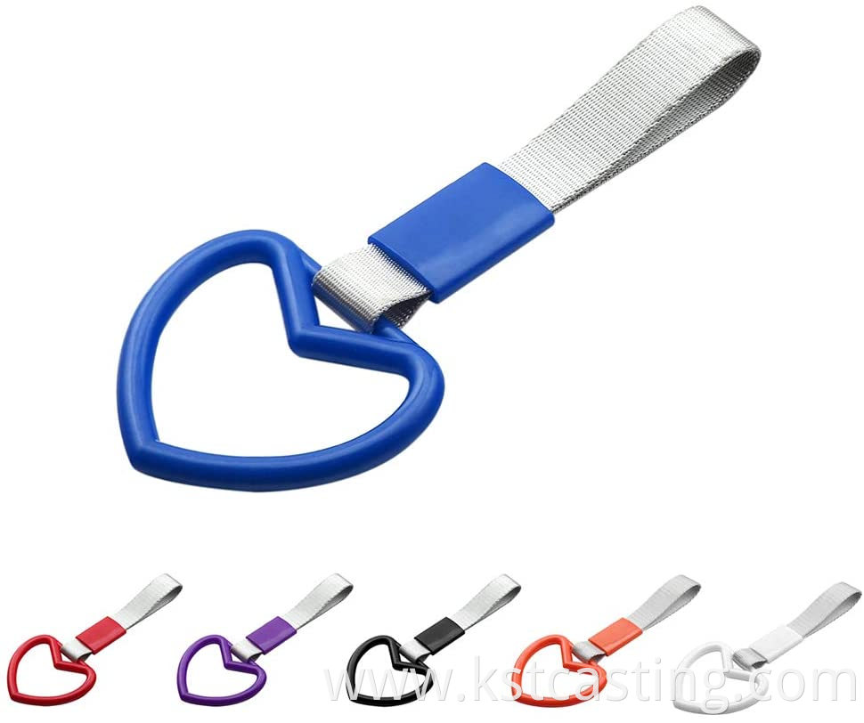 Heart-shaped Subway Train Bus Handle Hand Strap Drift Charm